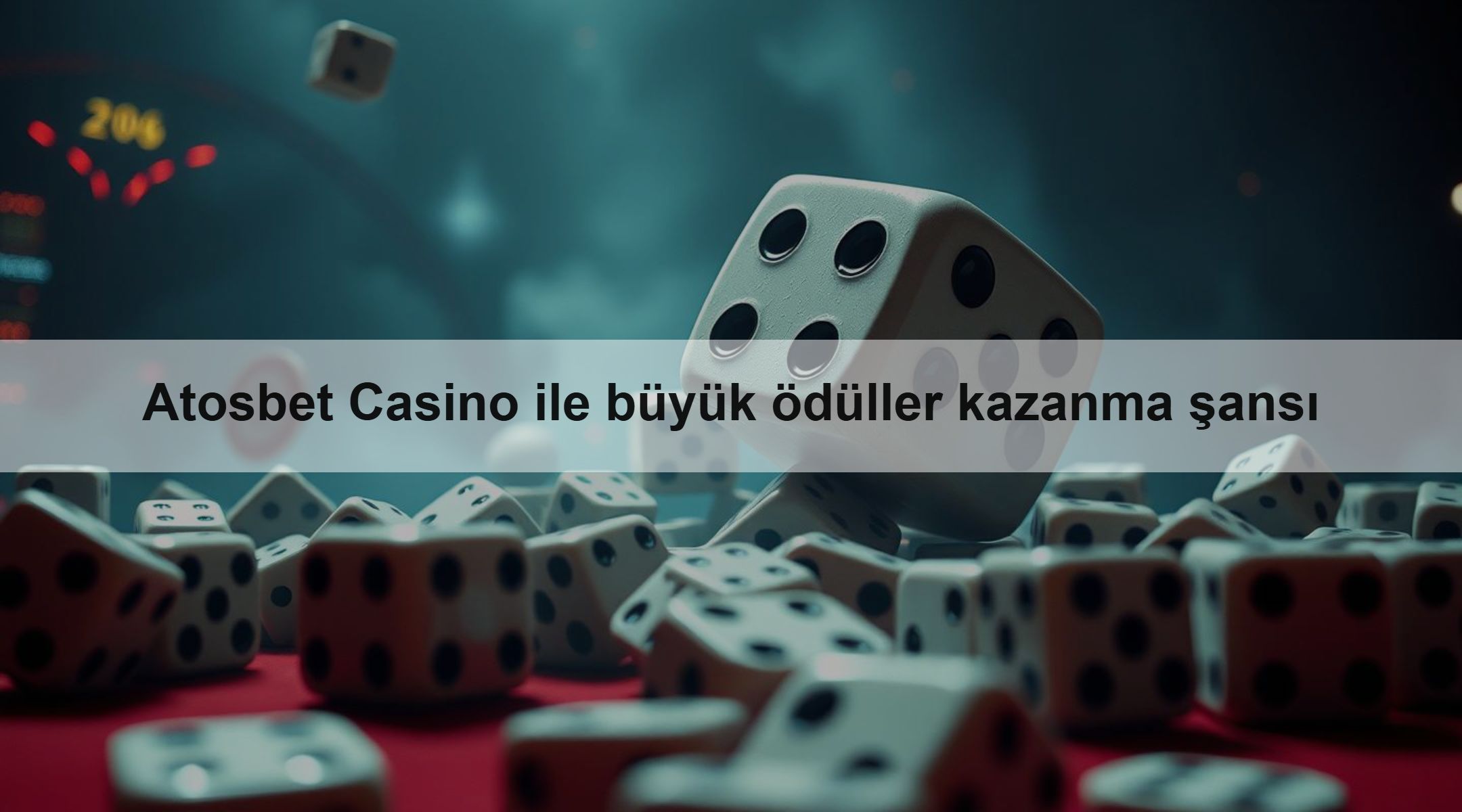 Atosbet Casino ile büyük ödüller kazanma şansı